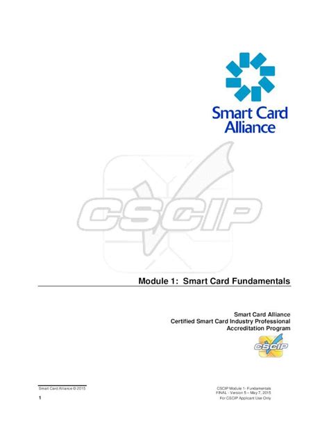 modulo smart card|Module 1: Smart Card Fundamentals .